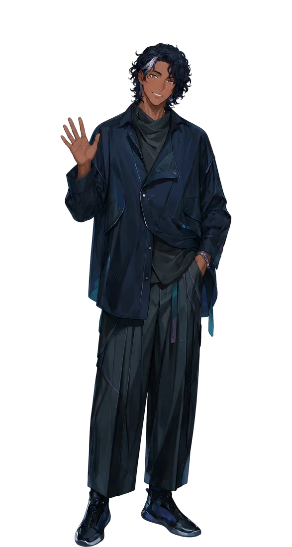 Morpheus waving